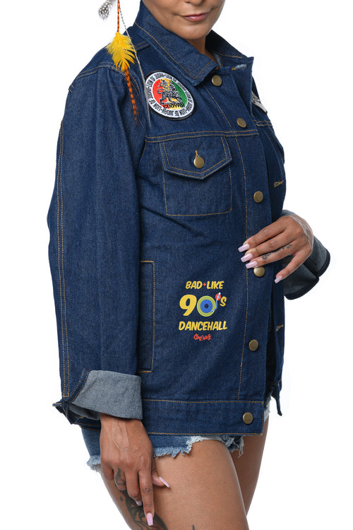 Cooyah Love Denim Jacket One-Of-A-Kind