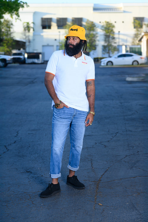Cooyah Jamaica- Mens 1987 embroidered polo shirt.