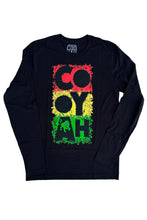 Load image into Gallery viewer, Cooyah Clothing long sleeve Mens&#39; Jamaica graphic Tee Shirt, Ring Spun, Crew Neck, Street Wear Reggae Style

