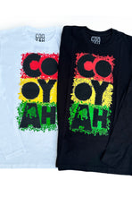 Load image into Gallery viewer, Cooyah Clothing  long sleeve Mens&#39; Jamaica graphic Tee Shirt, Ring Spun, Crew Neck, Street Wear Reggae Style
