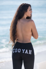 Load image into Gallery viewer, Cooyah Jamaica Women&#39;s leggings with screen printed graphics, Athleisure, Jamaican beachwear clothing Dancehall Style, IRIE -
