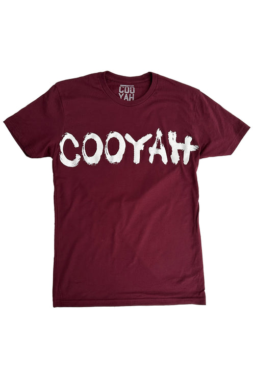 Cooyah Jamaica men's crew neck short sleeve ringspun graphic tee. Jamaican streetwear clothing.