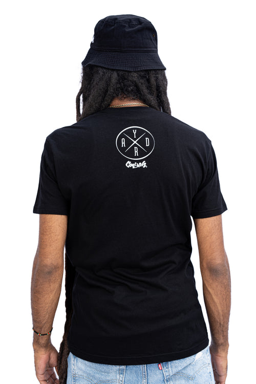 Cooyah Men's Irie Yard reggae style Bucket Hat and graphic tee. As a Jamaican owned clothing brand since 1987, we take pride in bringing you this classic piece. Don't wait, get yours now!