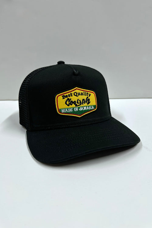 Made in Jamaica Trucker Hat by Cooyah Clothing – Adjustable embroidered cap
