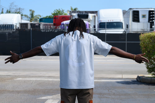 White On White Boxy Shirt