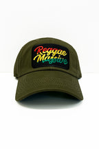 Cooyah Reggae Massive cap with embroidered red, gold, and green patch. Adjustable fit. We are a Jamaican owned clothing brand established in 1987.