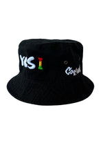 Load image into Gallery viewer, COOYAH Jamaica. Yes I embroidered Bucket Hat.  Unisex fit.
