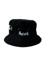 Load image into Gallery viewer, COOYAH Jamaica. Yes I embroidered Bucket Hat.  Unisex fit.  IRIE
