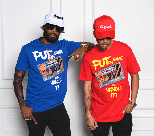 Men's 90s Dancehall graphic tees by Cooyah