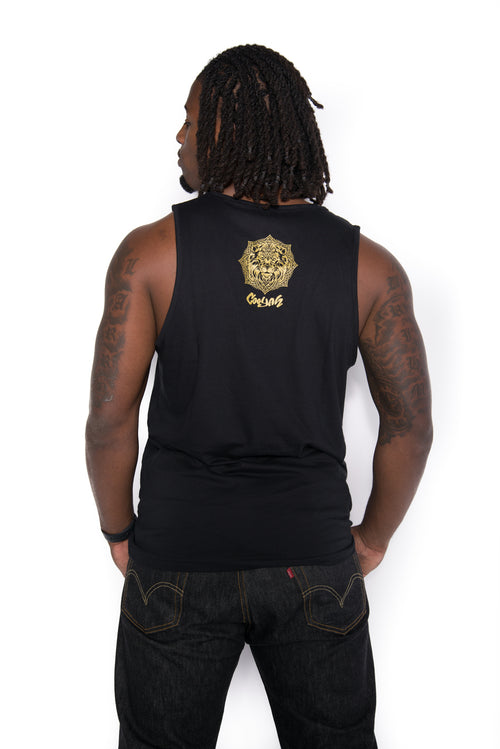 Cooyah Men's Lion Mandala Men's Tank Top