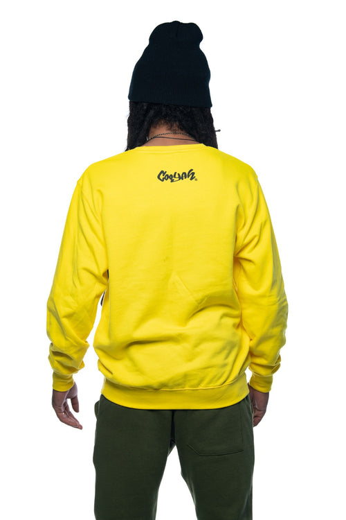 Men's yellow sweatshirt Cooyah