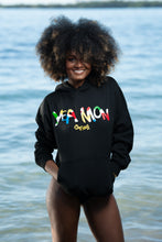Load image into Gallery viewer, Cooyah Jamaica. Women&#39;s Yea Mon Hoodie. Reggae style. Jamaican clothing brand. IRIE

