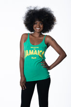 Load image into Gallery viewer, Cooyah Clothing. Made in Jamaica women&#39;s tank top. Jamaican reggae clothing brand.
