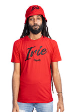 Load image into Gallery viewer, Cooyah Jamaica Irie Yard graphic tee in red. Men&#39;s crew neck, short sleeve t-shirt. The official reggae clothing brand since 1987.
