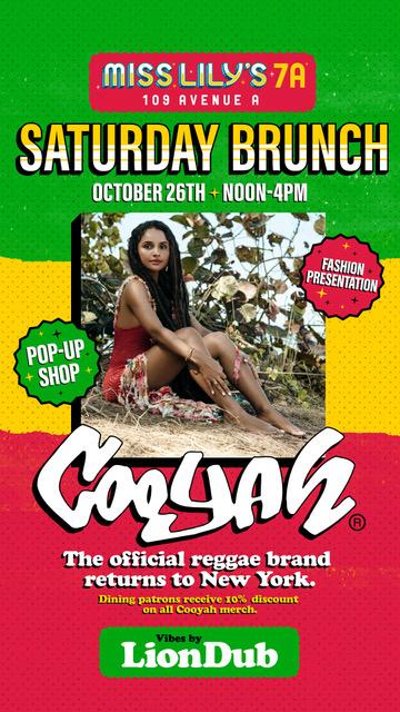 CooyahCooyah Clothing Pop-Up Shop at Miss Lily's.  109 Avenue A, New York, NY 10009