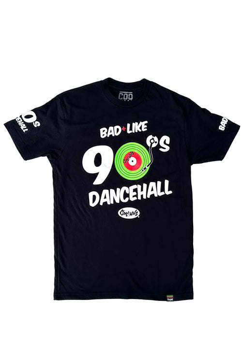 Cooyah Jamaica.  Bad Like 90's Dancehall graphic tee limited edition.  