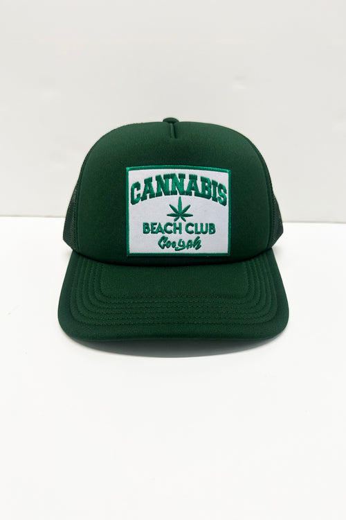 Cannabis Beach Club Trucker Hat