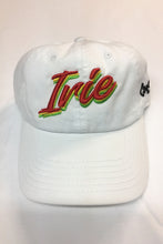 Load image into Gallery viewer, Cooyah Clothing Irie Rasta embroidered Cap in white. Jamaica
