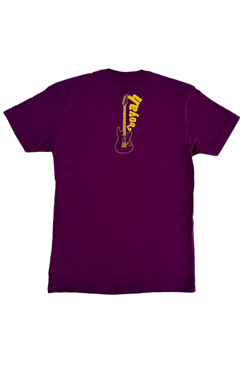 Cooyah Vintage Guitar Tee in Burgundy