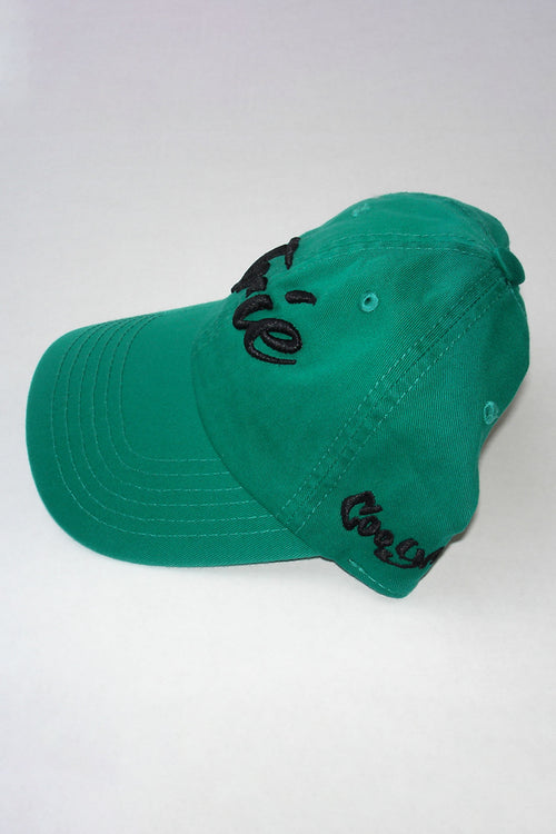 Green Embroidered Cap