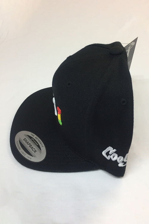 Cooyah Jamcaica - Yes I Snapback hat. Embroidered