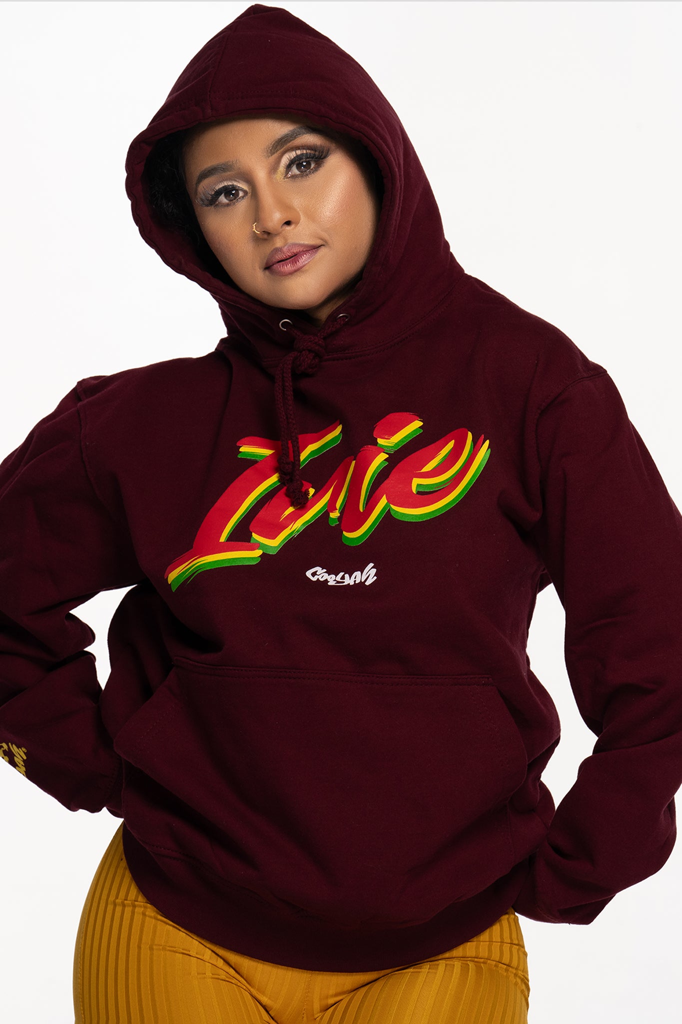 Cooyah Jamaica Women's Irie Rasta Pullover Hoodie – Cooyah Clothing Store