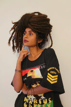 Load image into Gallery viewer, Cooyah Jamaica. Marcus Garvey graphic tee. Ringspun cotton, crew neck, short sleeve, mens&#39; t-shirt. Jamaican clothing brand
