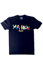 Load image into Gallery viewer, Cooyah Jamaica.  Men&#39;s Yea Mon graphic tee.  Reggae style, ringspun cotton, short sleeve.  Jamaican clothing brand.  IRIE
