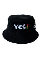 Load image into Gallery viewer, COOYAH Jamaica.  Yes I embroidered Bucket Hat.  
