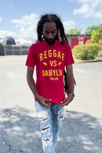 Load and play video in Gallery viewer, Cooyah Jamaica.  Reggae VS Babylon.  Classic men&#39;s graphic tees screen printed on soft, 100% ringspun cotton with a vintage feel.  Grab this tee by Cooyah, the official reggae clothing brand established in 1987.  IRIE
