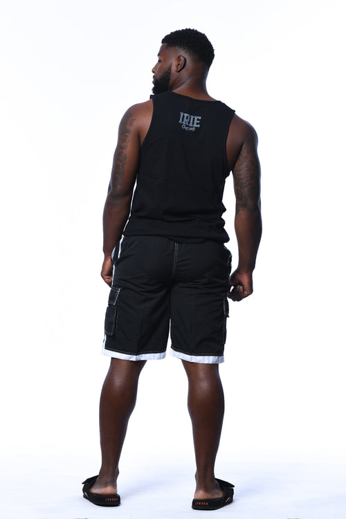 COOYAH MENS EVERYTHING IRIE TANK TOP IN BLACK