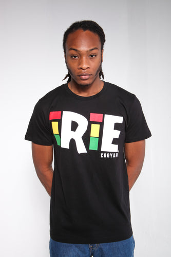 From the streets of Kingston comes the Irie classic men's tee by Cooyah Clothing.  