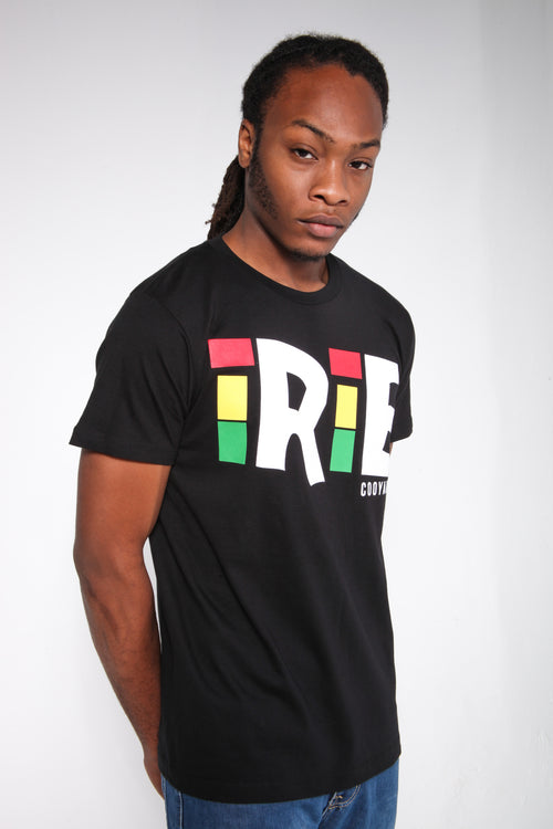 Cooyah Jamaica short sleeve men's Irie Tee Shirt, Ring Spun, Crew Neck, Jamaican Street Wear Reggae clothing, Rasta