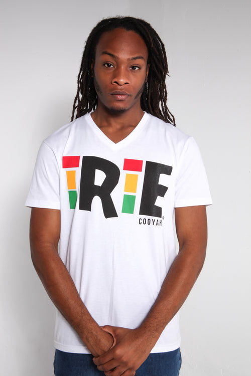 Cooyah Jamaica short sleeve men's Irie Tee Shirt, Ring Spun, Crew Neck, Jamaican Street Wear Reggae clothing, Rasta