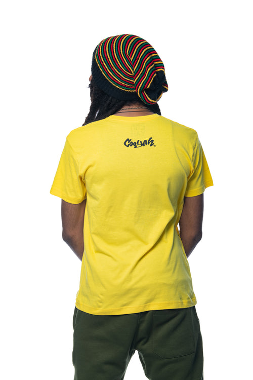 Cooyah Jamaica.  As a Jamaican owned clothing brand since 1987, we take pride in bringing you this classic piece. Don't wait, get yours now!