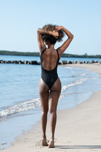 Load image into Gallery viewer, Women&#39;s black bodysuit
