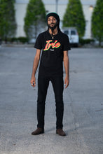 Load image into Gallery viewer, Cooyah Jamaica short sleeve men&#39;s Irie Rasta Tee Shirt, Ring Spun, Crew Neck, Jamaican Street Wear Reggae clothing

