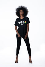 Load image into Gallery viewer, Jamaican style tee with classic Yes I graphic by Cooyah Clothing 
