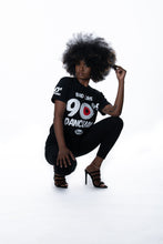 Load image into Gallery viewer, Cooyah Jamaica. Bad Like 90&#39;s Dancehall graphic tee in black. Soft, ringspun cotton. Jamaican clothing brand since 1987.
