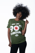 Load image into Gallery viewer, Green Bad Like 90&#39;s Dancehall Tee
