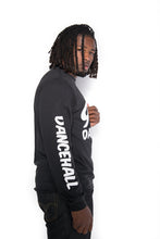 Load image into Gallery viewer, Cooyah Bad Like 90’s Dancehall Men&#39;s Long Sleeve Tee in black
