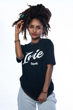 Load image into Gallery viewer, Cooyah Jamaica.  Women&#39;s Irie T-Shirt.  Crew neck, short sleeve, boyfriend tee.  Jamaican reggae clothing brand.
