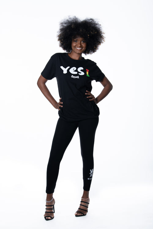 Cooyah Jamaica Short Sleeve Women's Tee Shirt, Ring Spun, Crew Neck, Street Wear Reggae Style, IRIE 